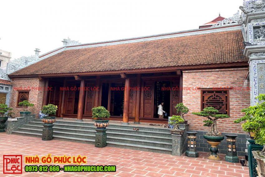 Công trình nhà gỗ 5 gian 2 buồng gói hoàn thiện tại Phù Đổng – Hà ...