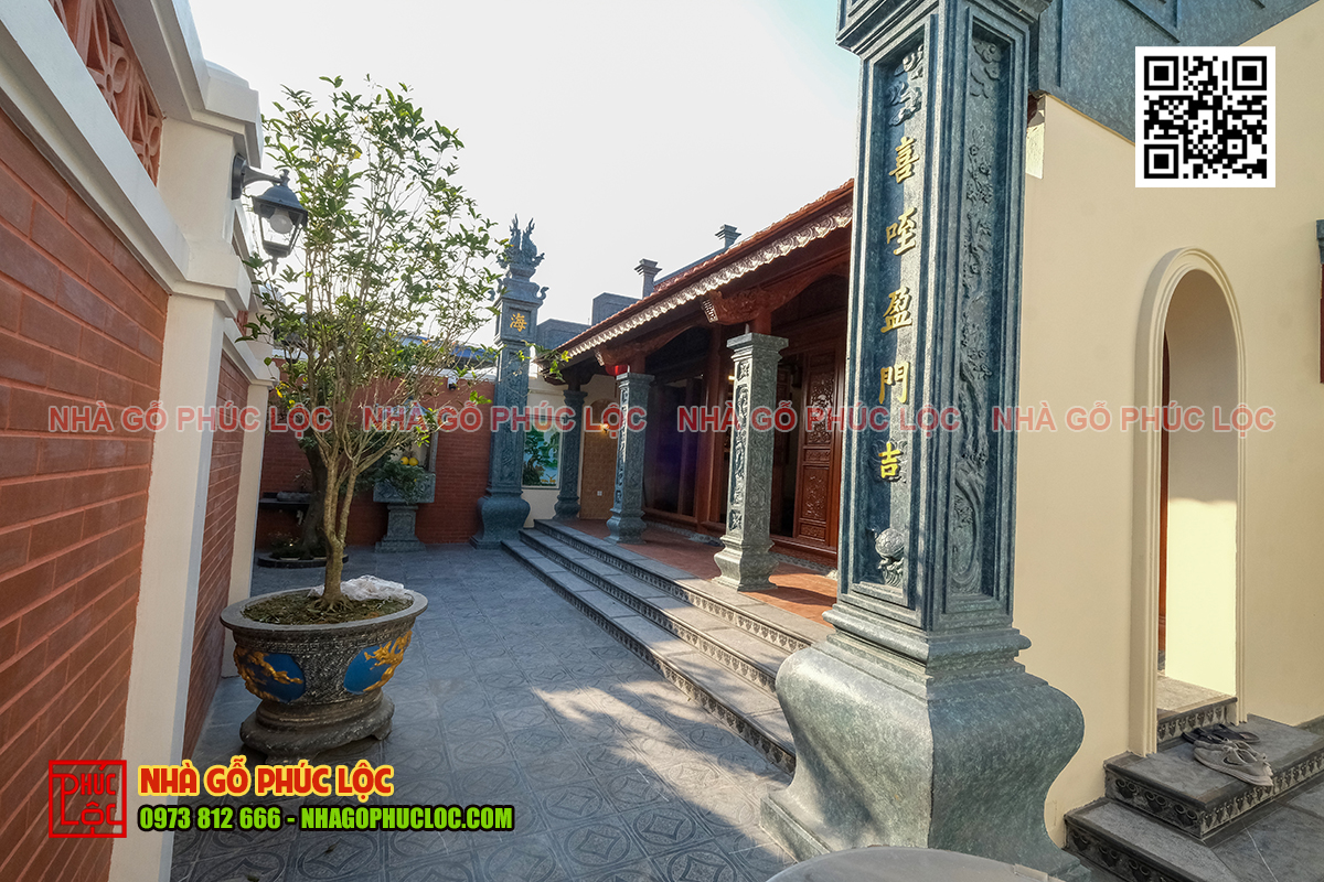 Mẫu cột đồng trụ đẹp cho nhà thờ họ