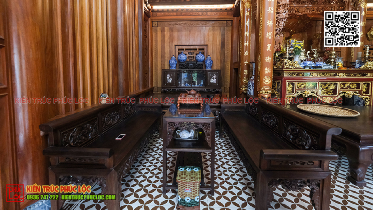 Trường kỷ là ghế dài có lưng tựa 